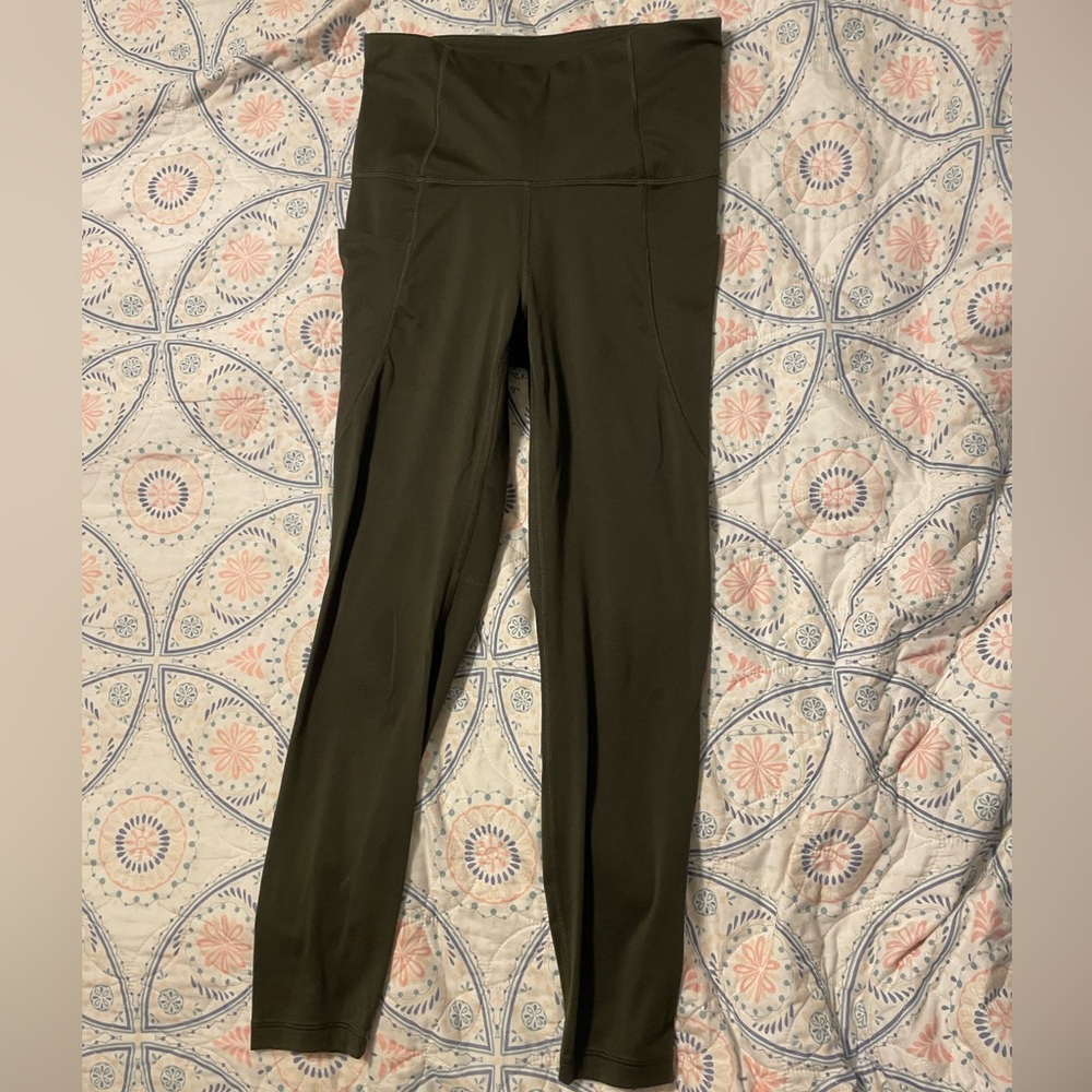 all in motion Olive Extra High-Rise Leggings